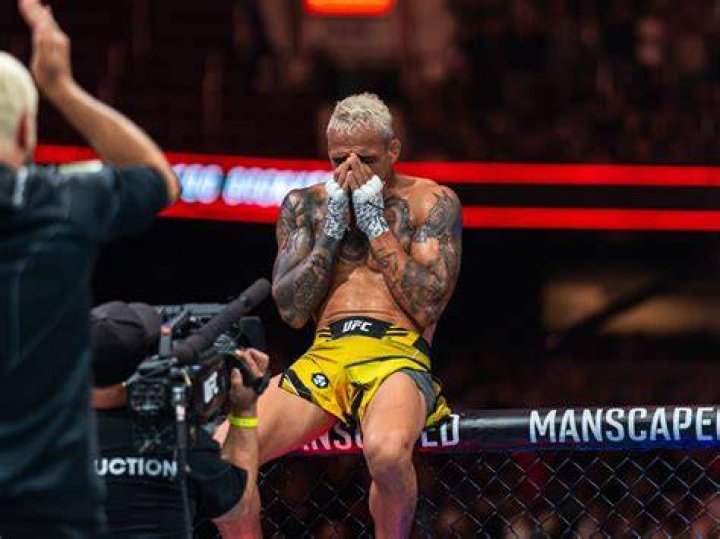 Charles Oliveria Octagon Interview UFC