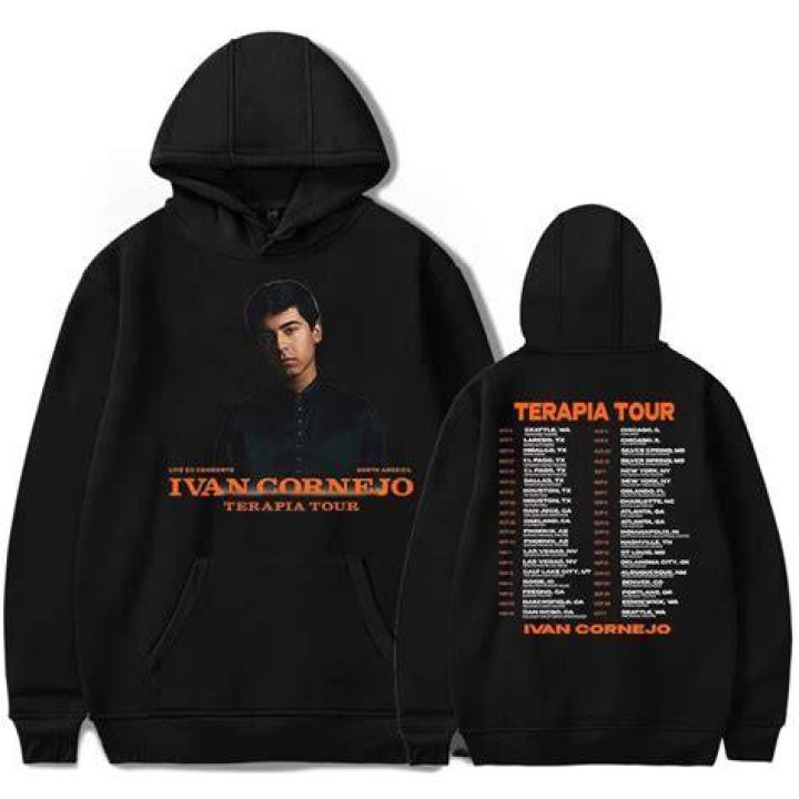 Ivan Cornejo Terapia Tour Hoodie Merch Casual Hooded Sweatshirt Unisex
