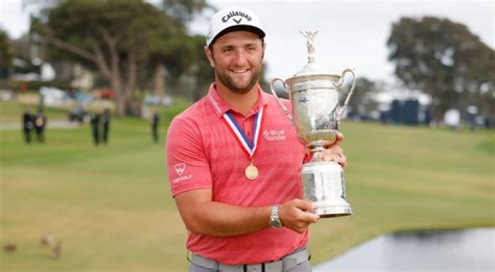 Jon Rahm Wins U.S. Open and Celebrates with Wife, Newborn Son