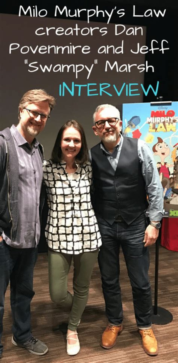 Milo Murphy’s Law creators Dan Povenmire and Swampy Marsh chat to Sean