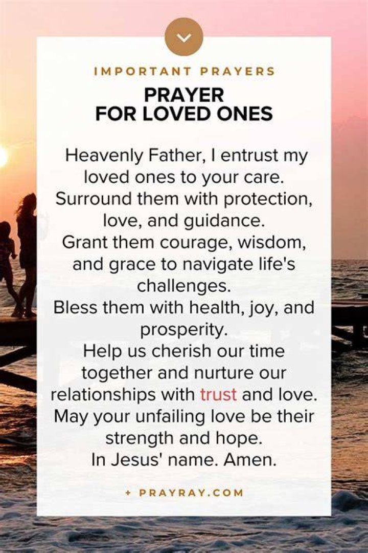 Prayer To Reunite Loved Ones