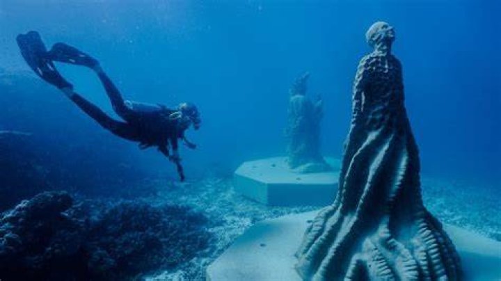 Real Or Replica? Dive Into The Mystery Of Sunken Goddess Sculptures