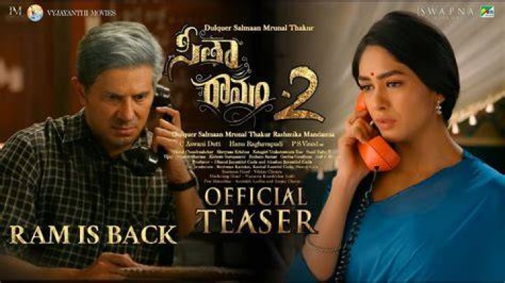 SITA RAMAM 2 Dulquer Salmaan, Mrunal Thakur Intro First Look Teaser