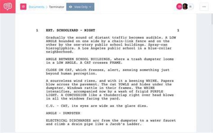 The Terminator Script PDF — Download & Breakdown
