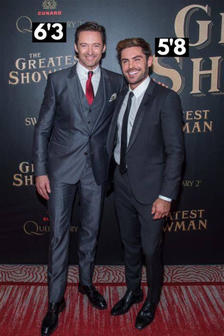 Zac Efron Height How Tall is The Greatest Showman Actor